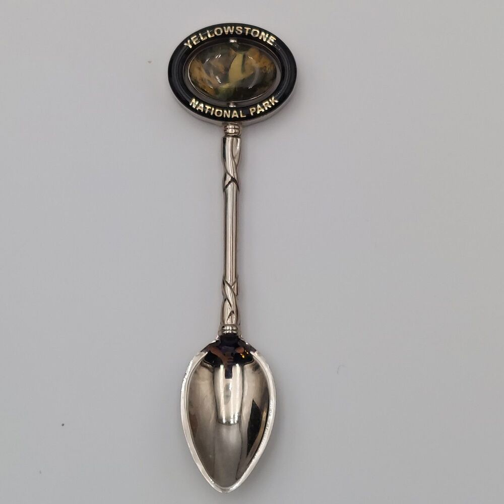 Yellowstone National Park Souvenir Spoon Spins Vintage